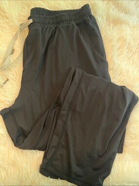 True Classic Black Athletic Pants